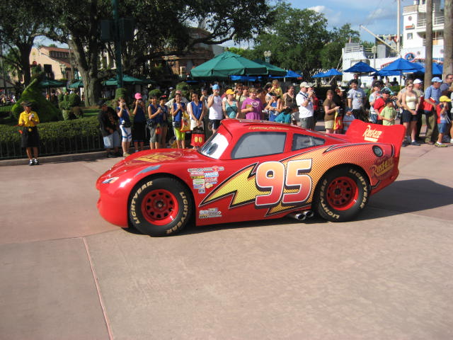 Lightning McQueen at Disney Hollywood Studios