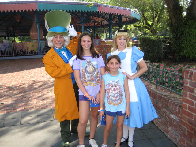 gingersnap alice disneyland