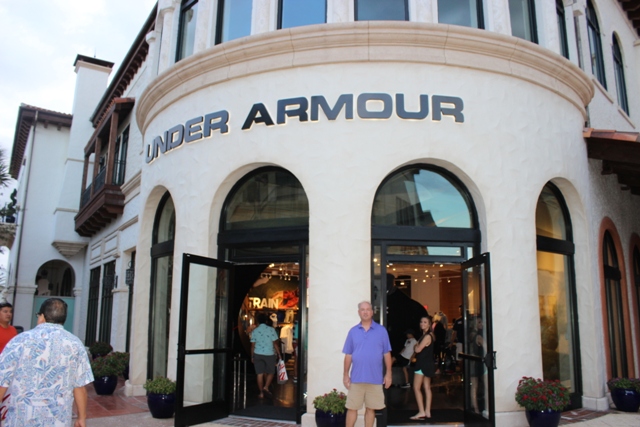 under armour at disney springs