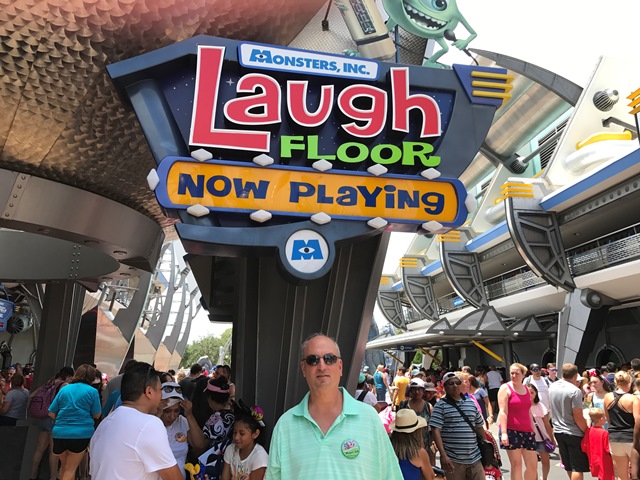 New Monsters Inc. Laugh Floor Sign in Tomorrowland